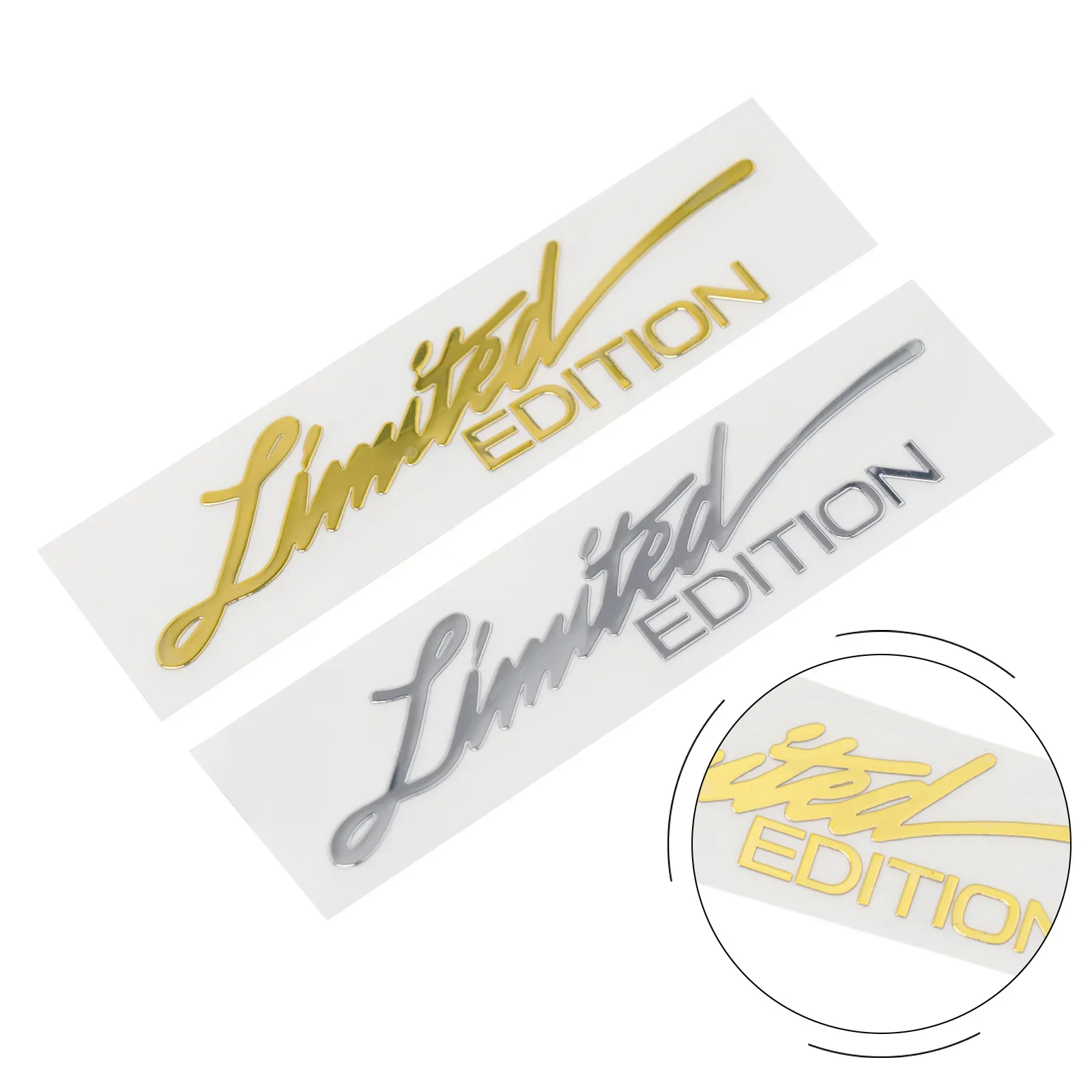 Laptop Editing Accessories - 2 Stück Limited Edition Emblem Aufkleber
