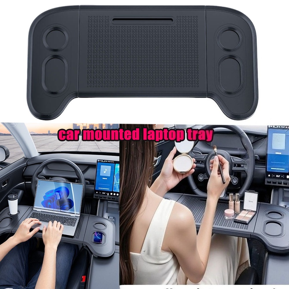 Accessories Laptop - Faltbarer Auto-Laptop-Tisch, Lenkradtisch, Autozubehör für Fahrer,