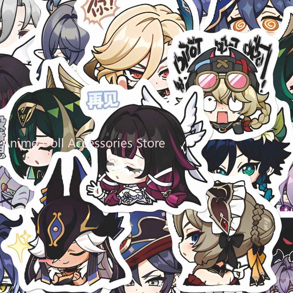 Accessories Laptop - 64 Stück Genshin Impact Moon Maiden