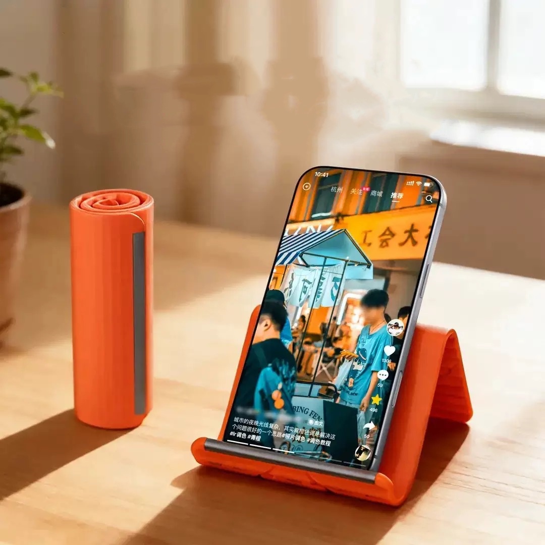 Accessories Laptop - Flexibler Tragbarer Telefonständer aus Silikon für