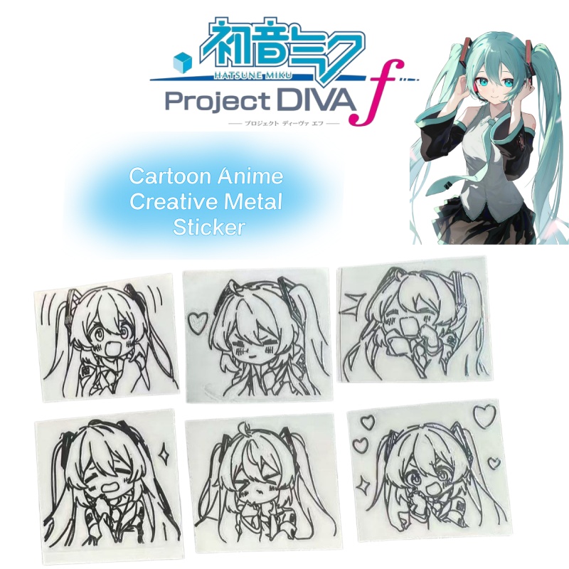 Hatsune Miku Cartoon-Anime-Cha – Laptop Editing Accessories Bewertung und Preis
