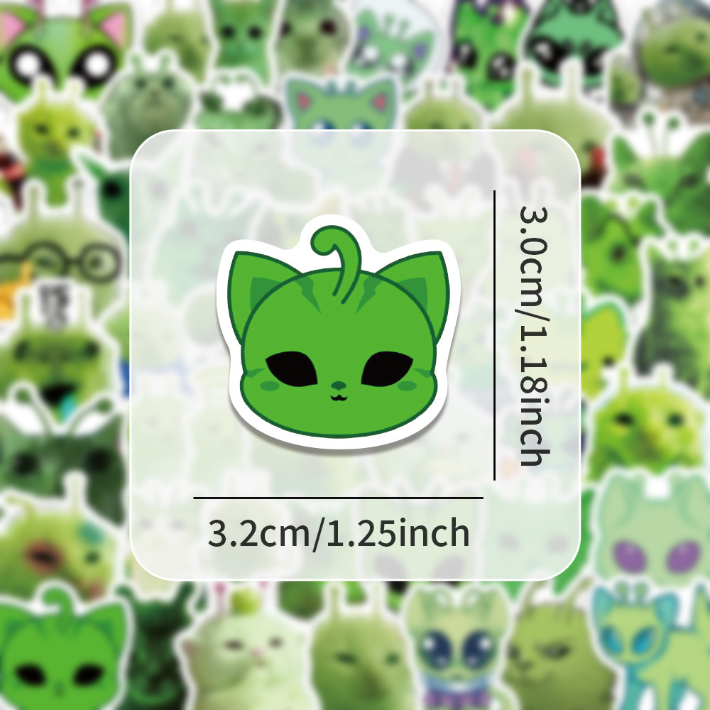 100 Stück Lustige Alien-Katzen – Accessories Laptop Bewertung und Preis