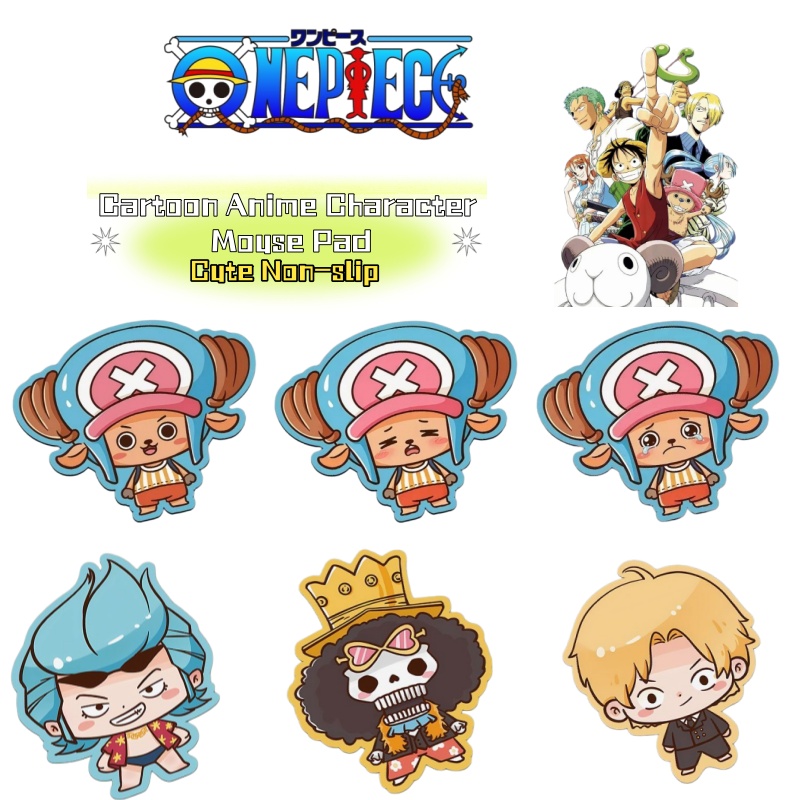 One Piece Cartoon-Anime-Charak – Laptop Editing Accessories Bewertung und Preis