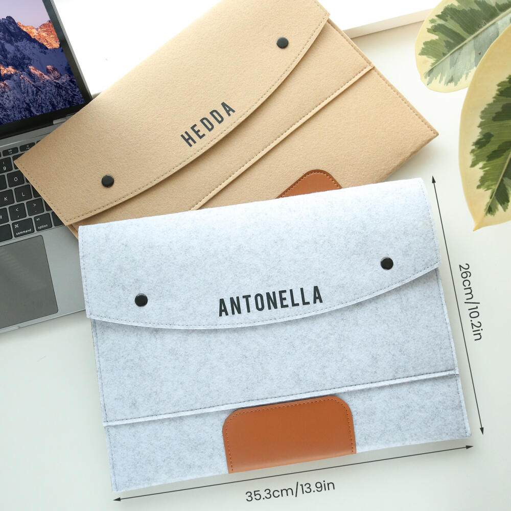 Personalisierte Filz-Dokumente – Laptop Accessories Name Bewertung und Preis